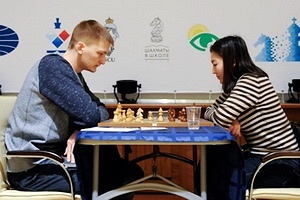 Roman Kezin Clinched Leading Position in the Championship of the National Student Chess League