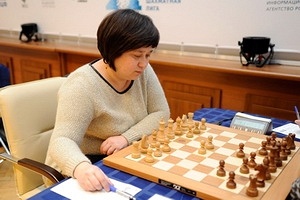 Оксана Грицаева одержала шестую победу подряд на этапе Кубка России