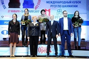 Winners and Medalists of the RSSU Chess Cup, 2017 Moscow Open Received Deserved Awards